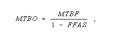 mean time between outages formula